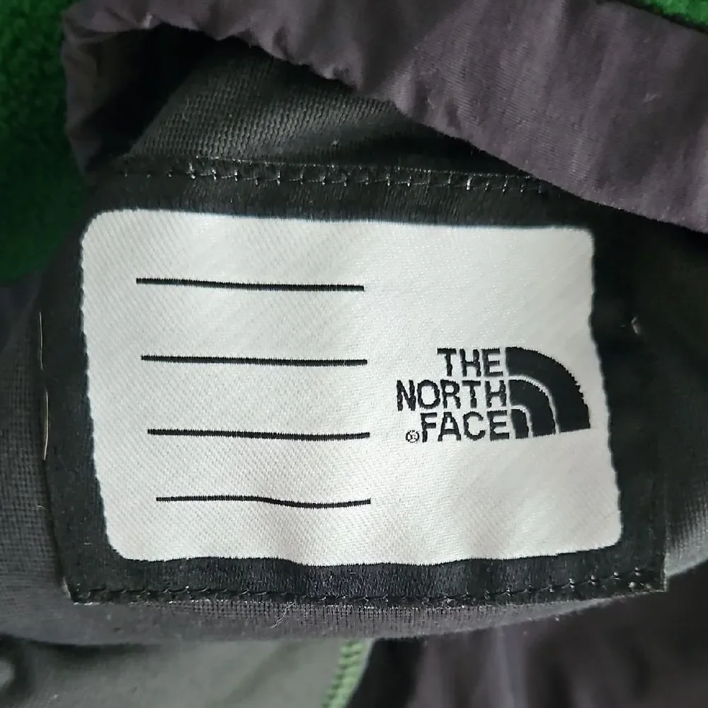 The North Face Charcoal and Forest Green Fleece Jacket